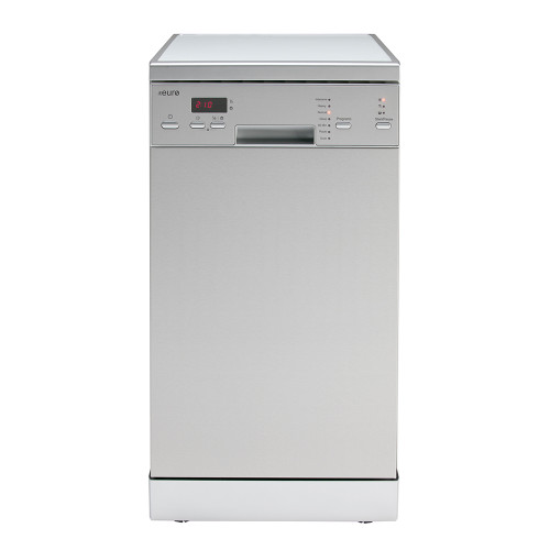 45cm Freestanding 10 Place 7 Cycle Dishwasher Stainless Steel [285393]