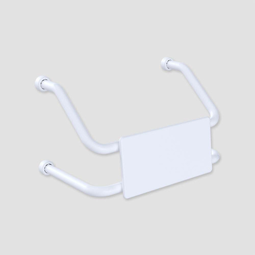 Backrest Wall Mounted Hygenic Seal - White [288209]