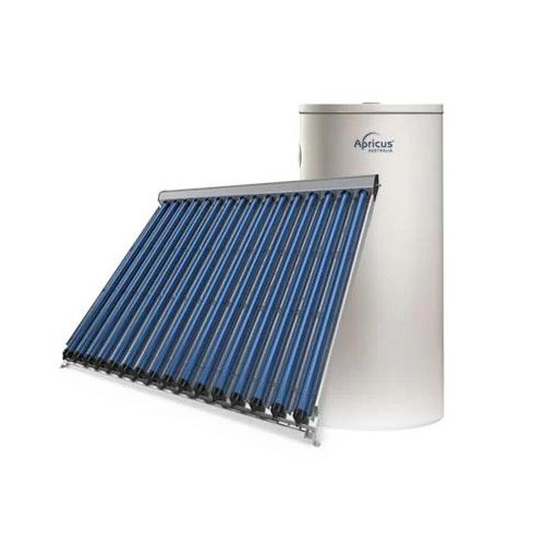 Solar Hot Water with Electric Booster 30 Tube Collectors with 315 Bottom Element GL Tank [120701]