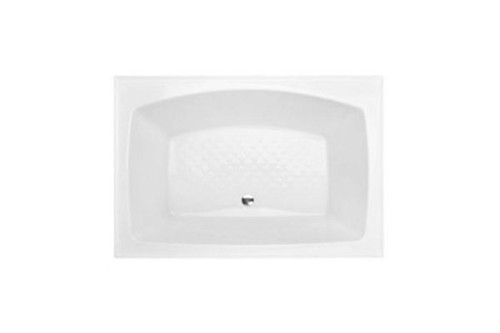 Azzuro Inset Shower Bath 1200mm White [054998]