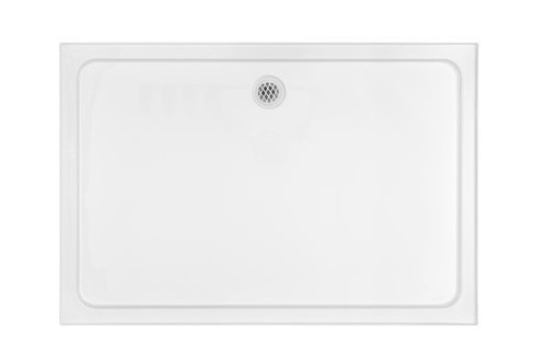 Prelude Rear Waste Shower Base 1200mm x 900mm Acrylic White [054991]
