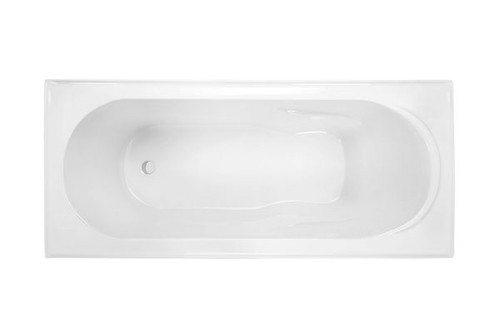 Adatto Inset Bath 1650mm White [054934]
