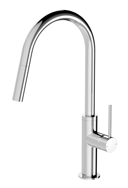 Vivid Slimline Sink Mixer with Pull-Out Spray 5Star Chrome [158866]