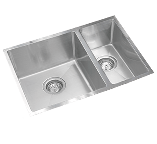 Excellence Squareline Plus Top/Undermounted 1.5 Bowl 670mm Stainless Steel NTH [156238]