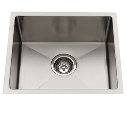 Excellence Squareline Plus Single Bowl 460mm Stainless Steel NTH [136418]
